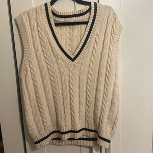 Oversized Aritzia Sunday Best Sweater Vest